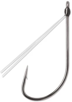 VMC Weedless Neko Hook Black Nickel 5 Pack -Cheap Fishing Store 12688373547063