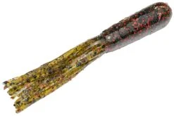 Strike King Pro Model Coffee Tubes 3 1/2 Inch Soft Plastic Tube 8 Pack -Cheap Fishing Store 12699294629943