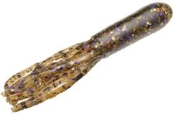 Strike King Coffee Fat Tube 2 3/4 Inch Soft Plastic Tube 9 Pack -Cheap Fishing Store 12802103509047