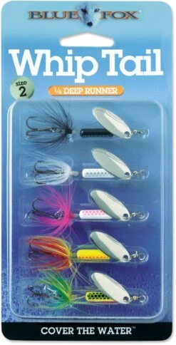 Blue Fox Whip Tail 5-Piece Variety Kit -Cheap Fishing Store 12965320163383