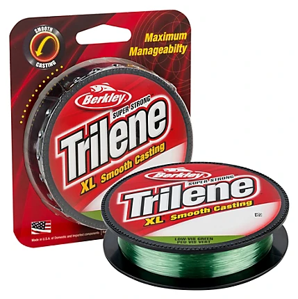 Berkley Trilene XL Monofilament Lo-Vis Green Filler Spools 270-330 Yards 1 Berkley Trilene XL Monofilament Lo-Vis Green Filler Spools 270-330 Yards