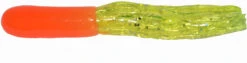 Big Bite Baits 1 1/2 Inch Crappie Tube -Cheap Fishing Store 15CRTU 34 Orange Chartreuse Sparkle
