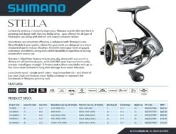 Shimano Stella FJ Spinning Reels -Cheap Fishing Store 2018 11 21 18 49 53 Stella Sell sheet 2018.pdf Powered by Box