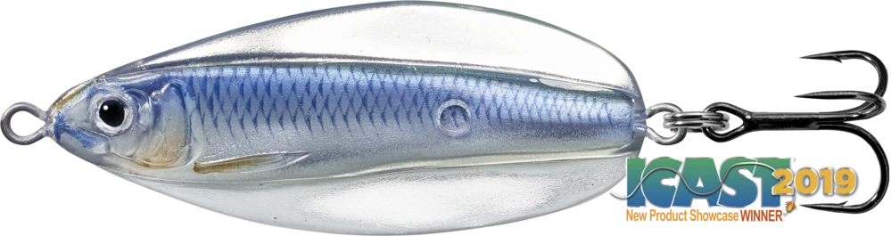 LIVETARGET Erratic Shiner Flutter Spoon 1 LIVETARGET Erratic Shiner Flutter Spoon