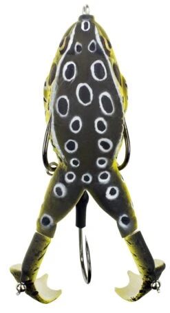 Lunkerhunt Prop Frog 3 1/4 Inch Hollow Body Frog -Cheap Fishing Store 31535086043225