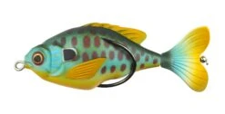 Lunkerhunt Propfish Sunfish 3 1/4 Inch Hollow Topwater Prop Lure -Cheap Fishing Store 31535187034201