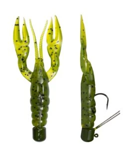 Lunkerhunt Pre-Rigged Finesse Craw 3 Inch Ned Rig Craw -Cheap Fishing Store 31535803891801