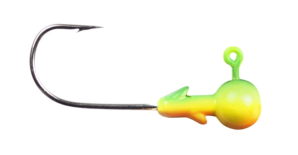 Lunkerhunt Panfish/Live Bait Ball Head Jig 6 Pack 2 Lunkerhunt Panfish/Live Bait Ball Head Jig 6 Pack - Image 2