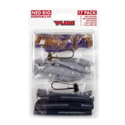 YUM Ned Rig Essentials 17-Piece Kit -Cheap Fishing Store 32102421495897
