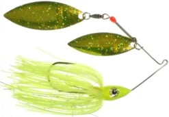 Nichols Pulsator Metal Flake Double Willow Spinnerbait -Cheap Fishing Store 39275833032793