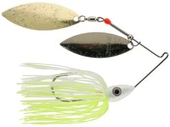 Nichols Pulsator Metal Flake Double Willow Spinnerbait -Cheap Fishing Store 39275833131097