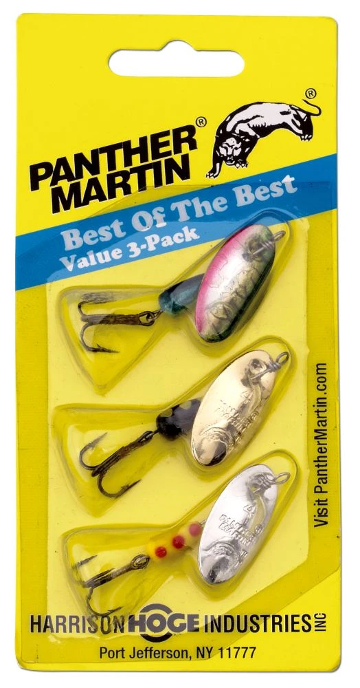 Panther Martin Best Of The Best 3 Pack Spinner Kit 1 Panther Martin Best Of The Best 3 Pack Spinner Kit