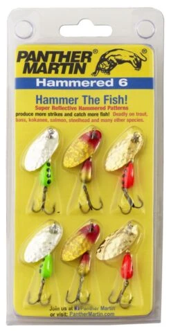Panther Martin Hammered 6 Pack Spinner Kit