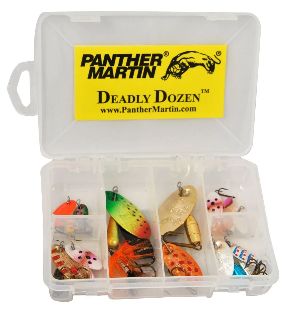 Panther Martin Deadly Dozen Spinner Kit 1 Panther Martin Deadly Dozen Spinner Kit