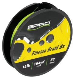 SPRO Finesse Braid 8x Lime Green 164 Yards -Cheap Fishing Store 39781710135385
