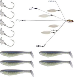 YUM Scottsboro Kit YUMbrella Flash Mob Jr. 3.5 Inch Swimbait Kit 6 YUM Scottsboro Kit YUMbrella Flash Mob Jr. 3.5 Inch Swimbait Kit -Cheap Fishing Store 40397899268185