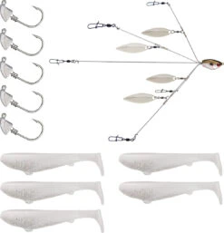 YUM Scottsboro Kit YUMbrella Flash Mob Jr. 3.5 Inch Swimbait Kit 7 YUM Scottsboro Kit YUMbrella Flash Mob Jr. 3.5 Inch Swimbait Kit -Cheap Fishing Store 40397899300953