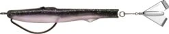 13 Fishing Motor Boat 4 Inch Hybrid PTE Body Swimbait W/ Hard Rear Prop -Cheap Fishing Store 7 Purple Rain