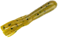 Strike King Bitsy Tube 2 3/4 Inch Soft Plastic Tube 10 Pack -Cheap Fishing Store BT2.75 64 BitsyTube Mustard GlamRight