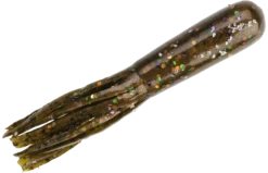 Strike King Bitsy Tube 2 3/4 Inch Soft Plastic Tube 10 Pack -Cheap Fishing Store BT2.75 92 BitsyTube WatermelonCopperCraw GlamRight