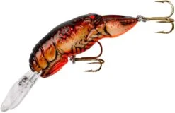 Rebel Big Craw 2 1/2 Inch Medium Diving Crankbait -Cheap Fishing Store D7475