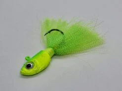 BnR Tackle Walleye Hair Jigs -Cheap Fishing Store Dirty Lemon scaled 1