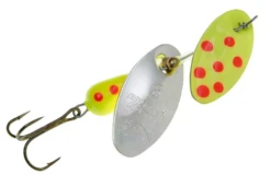 Panther Martin DualFlash Twin Blade Inline Spinner -Cheap Fishing Store Duel Flash Chartreuse Silver