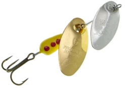 Panther Martin DualFlash Twin Blade Inline Spinner -Cheap Fishing Store Duel Flash Rainbow Silver Gold