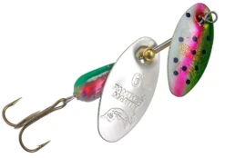 Panther Martin DualFlash Twin Blade Inline Spinner -Cheap Fishing Store Duel Flash Rainbow Trout Silver