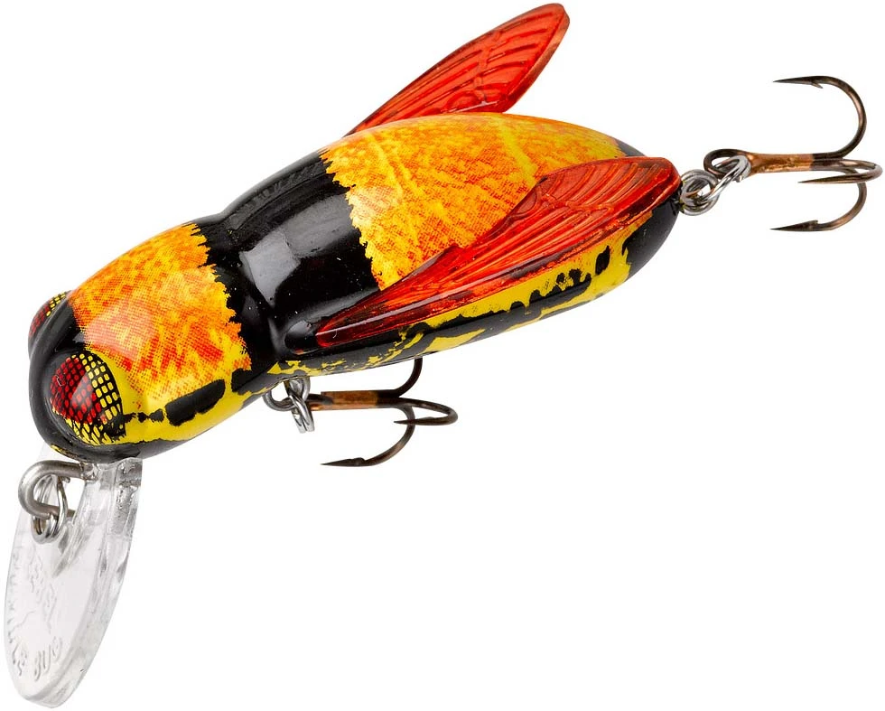 Rebel Bumble Bug Crankbait 1 1/2 Inch Ultralight Waking Crankbait 2 Rebel Bumble Bug Crankbait 1 1/2 Inch Ultralight Waking Crankbait - Image 2