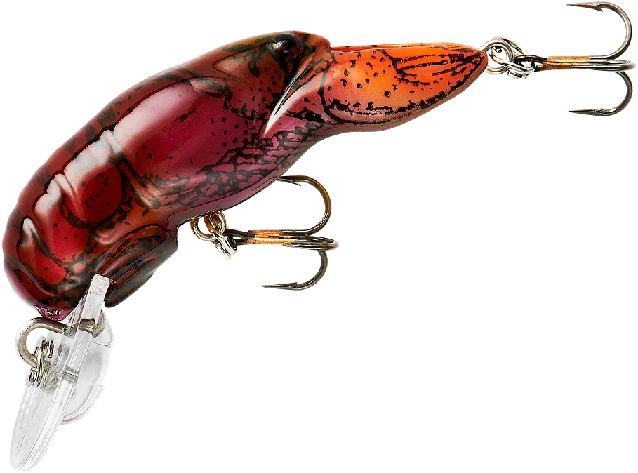 Rebel Tiny Wee Crawfish 1 1/2 Inch Shallow Diving Crankbait 7 Rebel Tiny Wee Crawfish 1 1/2 Inch Shallow Diving Crankbait - Image 7