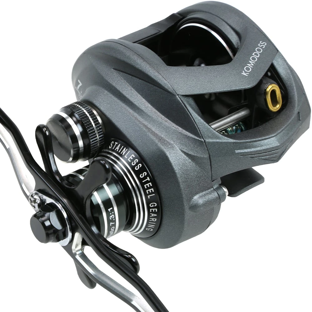 Okuma Komodo SS Low Profile Baitcasting Reel 6 Okuma Komodo SS Low Profile Baitcasting Reel - Image 6