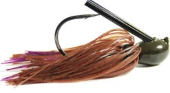 Missile Baits Ike's Mini Flipping Jig -Cheap Fishing Store MJMF Brown Purple Passion