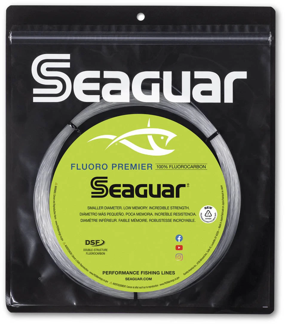Seaguar Fluoro Premier Leader Wheel 50 Yards 2 Seaguar Fluoro Premier Leader Wheel 50 Yards - Image 2