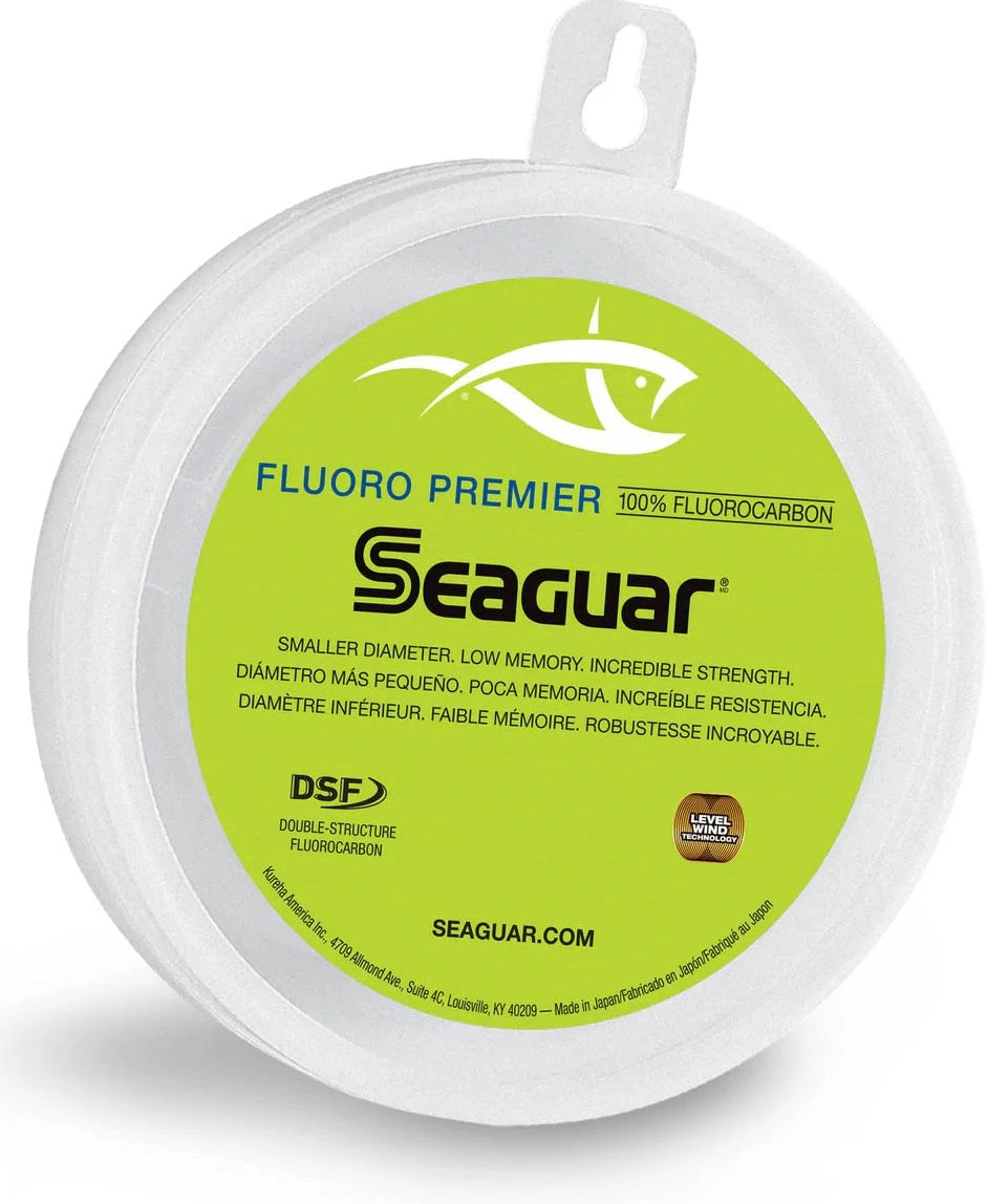 Seaguar Fluoro Premier Leader Wheel 50 Yards 1 Seaguar Fluoro Premier Leader Wheel 50 Yards
