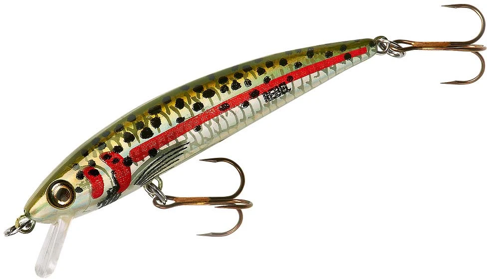 Rebel TD47 Tracdown Ghost Minnow 2 1/2 Inch Barbless Hard Minnow 4 Rebel TD47 Tracdown Ghost Minnow 2 1/2 Inch Barbless Hard Minnow - Image 4