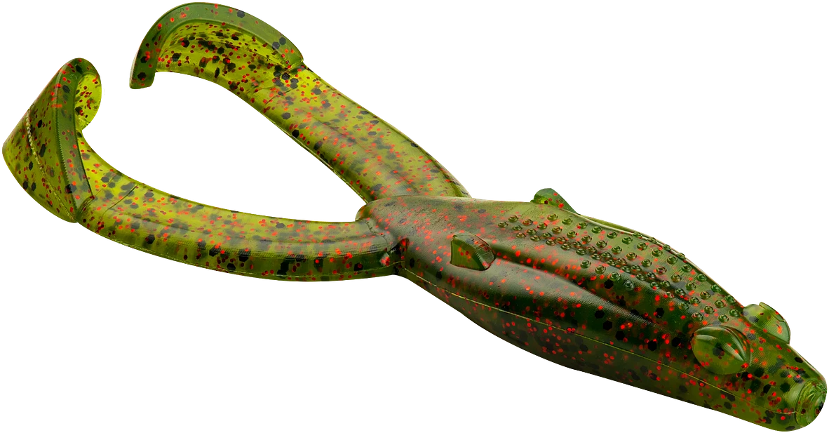 YUM Tip Toad 4 1/2 Inch Soft Plastic Frog 5 YUM Tip Toad 4 1/2 Inch Soft Plastic Frog - Image 5