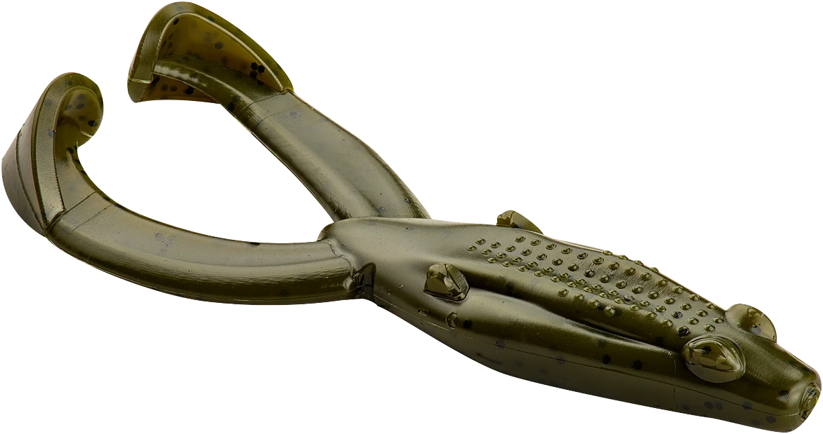 YUM Tip Toad 4 1/2 Inch Soft Plastic Frog 10 YUM Tip Toad 4 1/2 Inch Soft Plastic Frog - Image 10