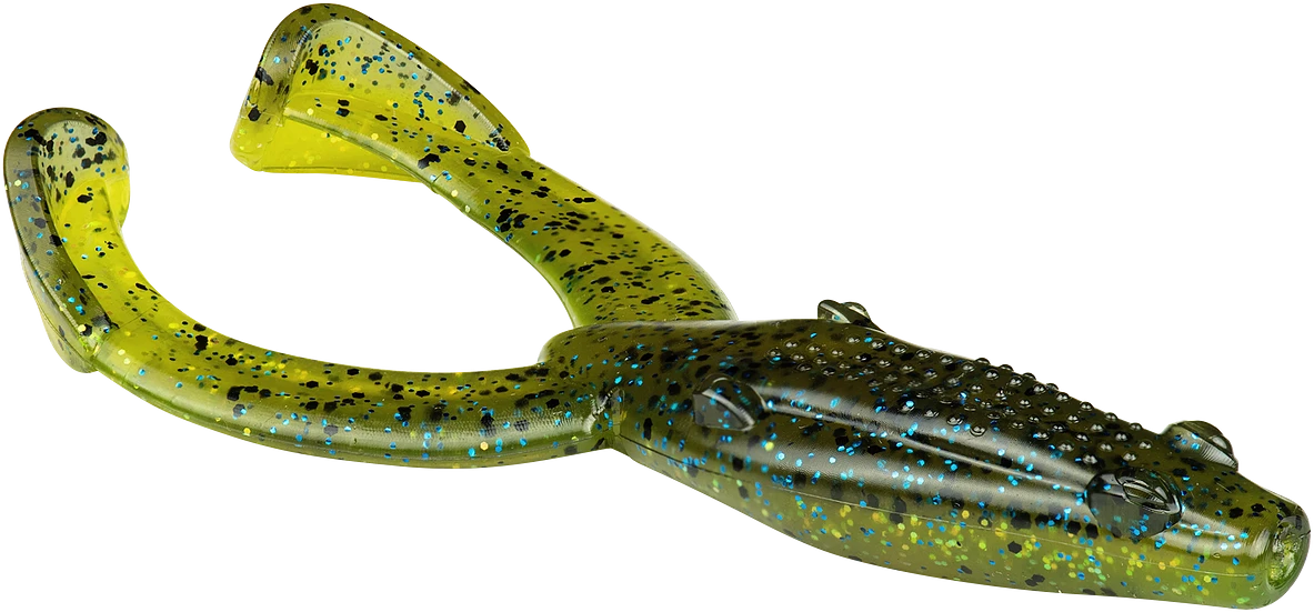 YUM Tip Toad 4 1/2 Inch Soft Plastic Frog 2 YUM Tip Toad 4 1/2 Inch Soft Plastic Frog - Image 2