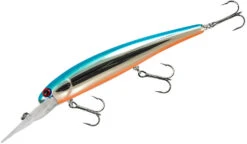 Bandit Suspending Minnow Walleye Deep -Cheap Fishing Store bdtsm32 chromeblueback