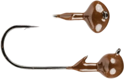 Strike King Tour Grade Football Shakey Jighead 3 Pack -Cheap Fishing Store brown