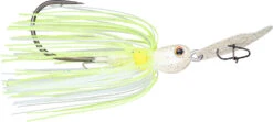 Strike King Thunder Cricket Vibrating Swim Jig -Cheap Fishing Store chartreuse blue glimmer