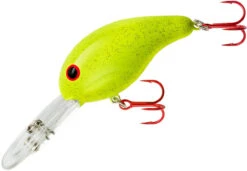 Bandit 300 Crappie Series Deep Diving Crankbait -Cheap Fishing Store chartreuse sparkle