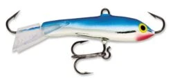 Rapala Jigging Rap 1 1/2 Inch W3 Ice Jigs -Cheap Fishing Store chrome 2Bblue
