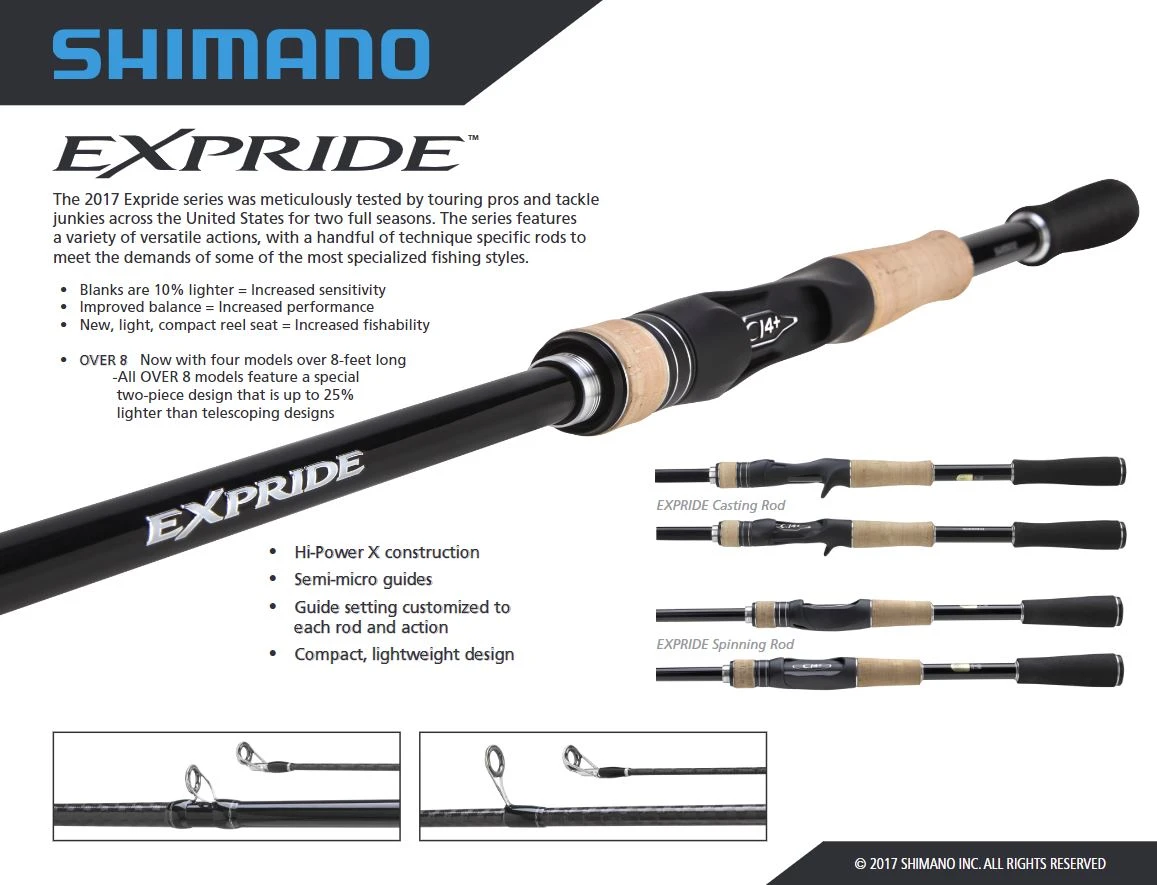 Shimano Expride Series Casting Rods 7 Shimano Expride Series Casting Rods - Image 7