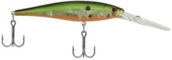 Berkley Flicker Minnow Jerkbait/Trolling Hard Minnow - 3/16 Oz -Cheap Fishing Store flashy green crush