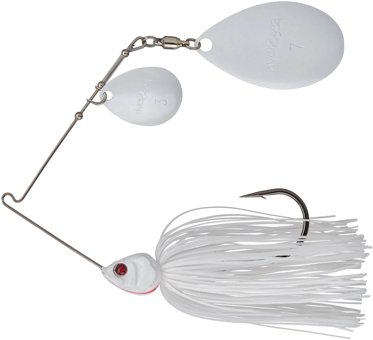 River2Sea Ish Monroe Bling Colorado Indiana Spinnerbait 1/2 Oz. 5 River2Sea Ish Monroe Bling Colorado Indiana Spinnerbait 1/2 Oz. - Image 5