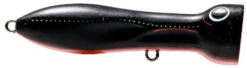 Nomad Design Chug Norris Freshwater/Inshore Popper -Cheap Fishing Store matte black red belly
