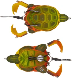 Lunkerhunt Prop Turtle 3 1/2 Inch Hollow Topwater Prop Lure -Cheap Fishing Store timber merge